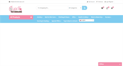 Desktop Screenshot of clickmothercare.com